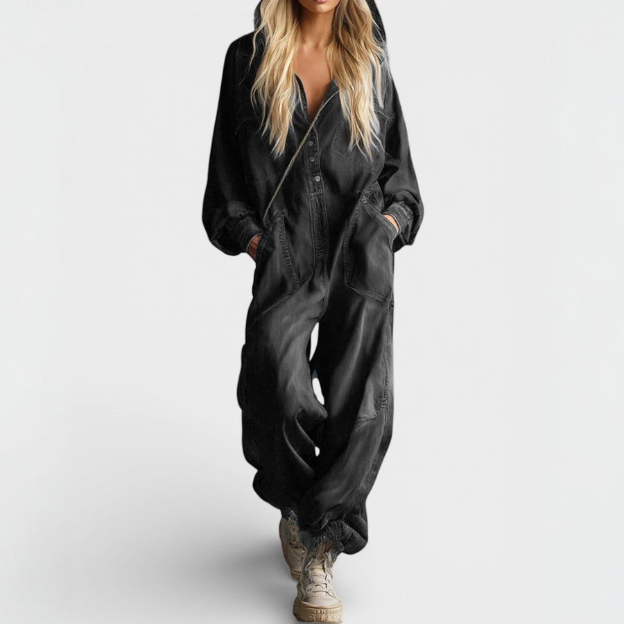 Deborah | Hooded Tracksuit with Long Sleeves and Pockets