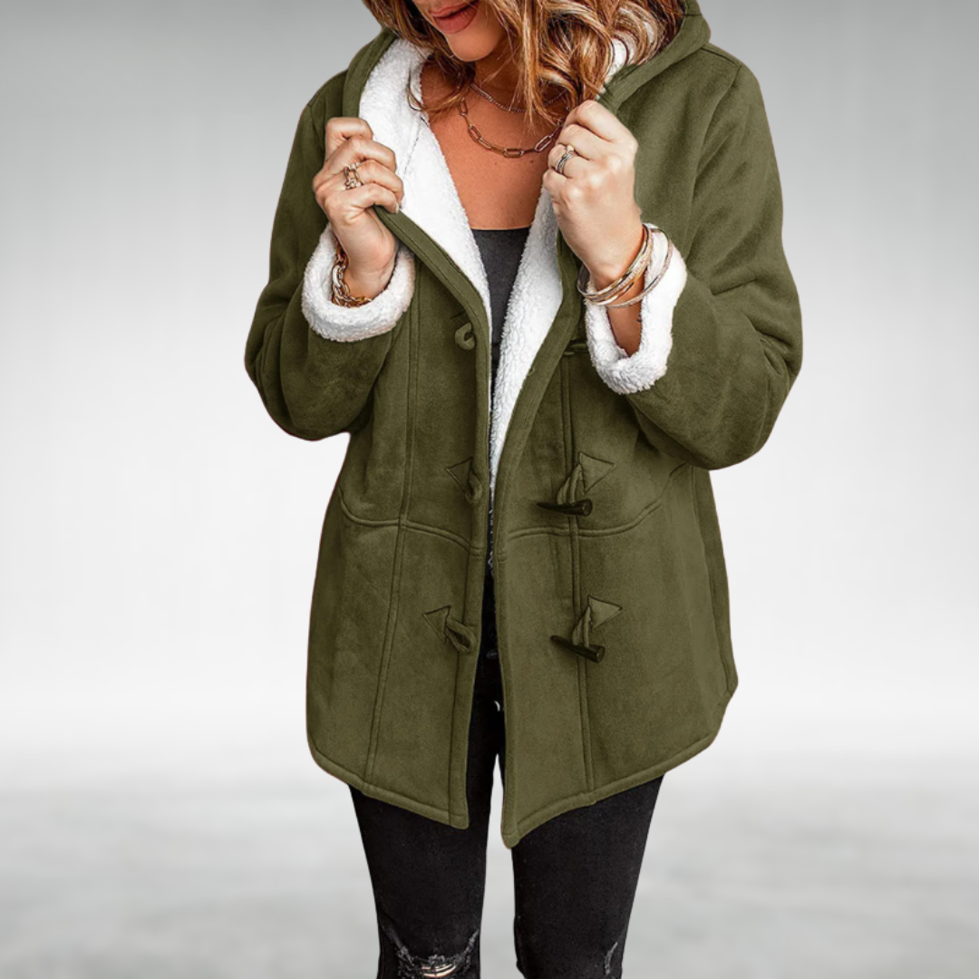 Claire | Refined Fleece-Lined Winter Coat