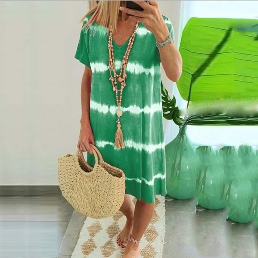 Wilma | Effortless Tie-Dye Dress