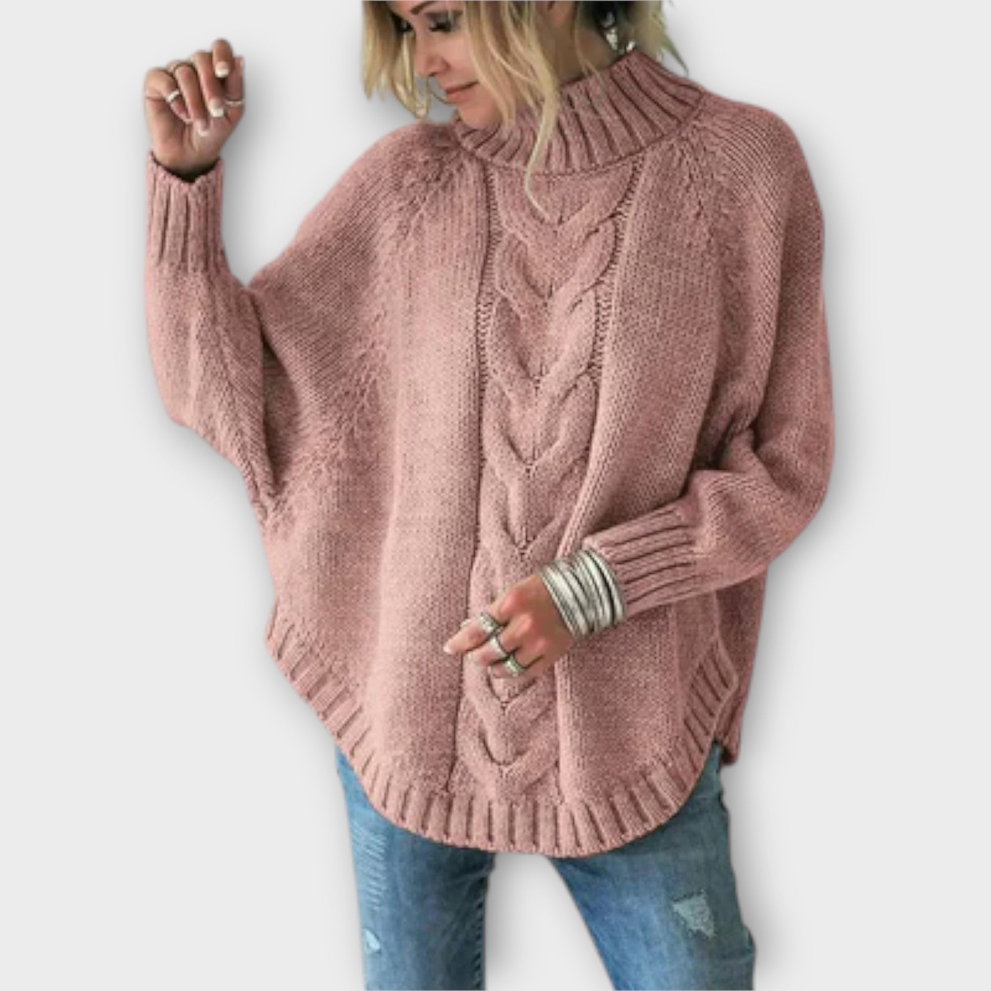 Ruby | Cable Knit Sweater