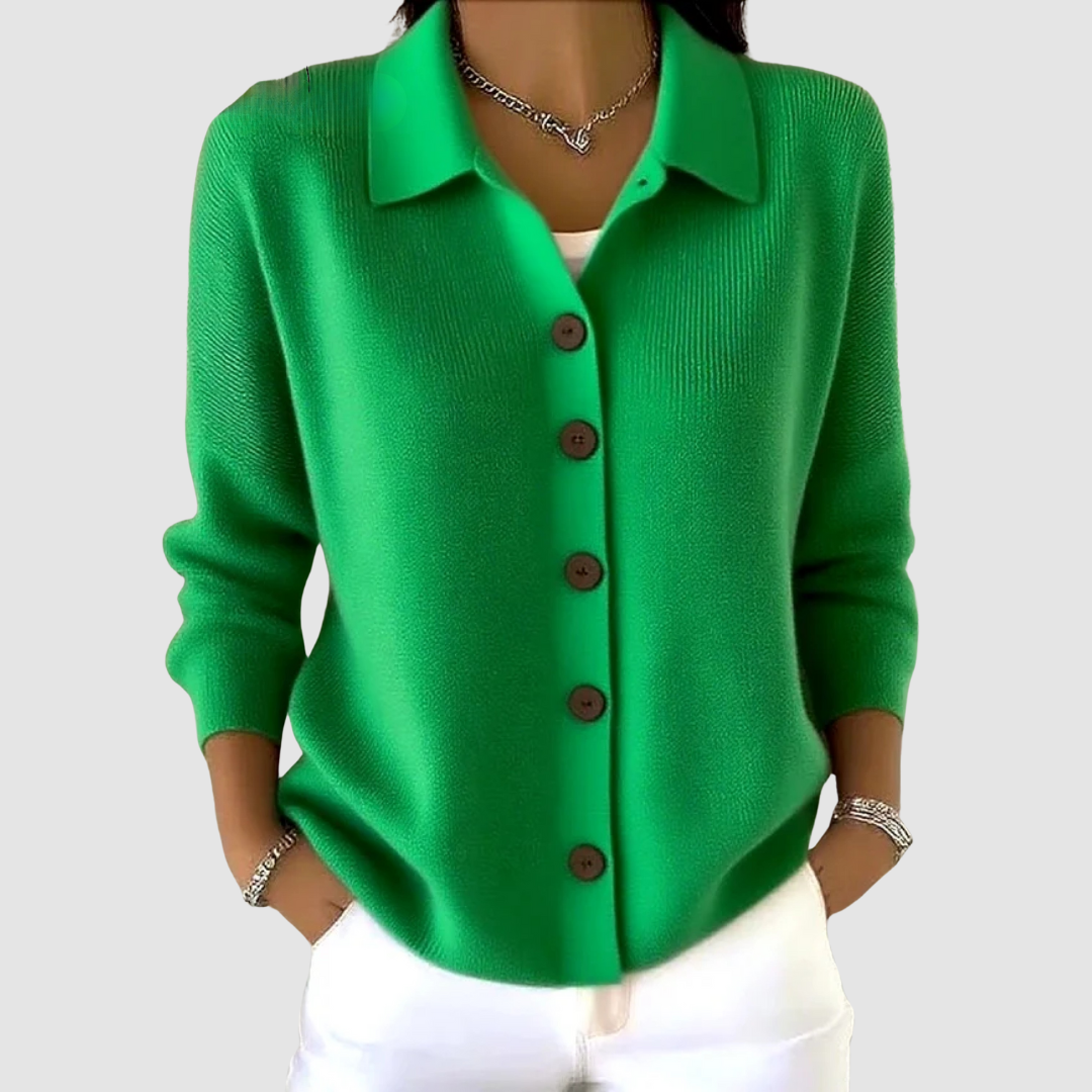 Teagan | Knitted Cardigan with Buttons