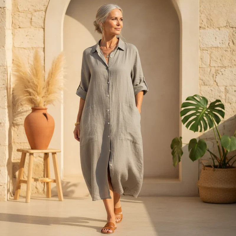 Paige | Buttoned Breeze Dress