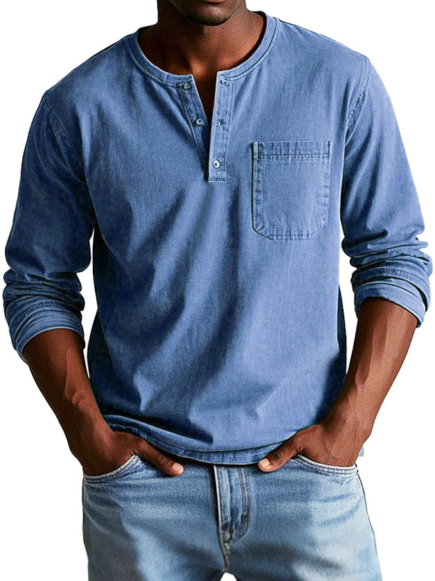 Connor | Vintage Long Sleeve Shirt