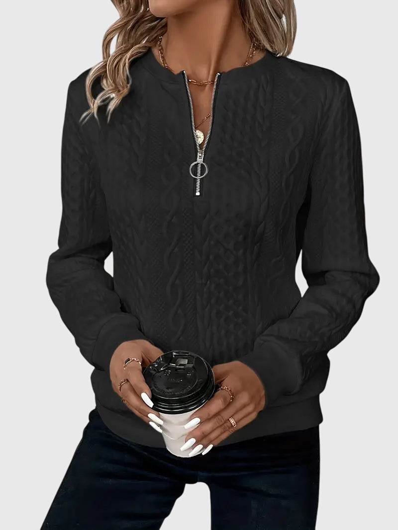 Brianna | Sweater with Zipper