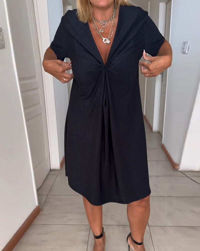 Carly | Effortless Twist Dress