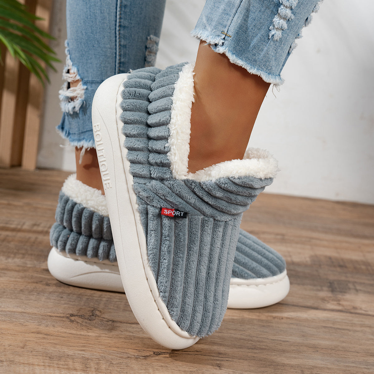 Eve | CozyStep Plush House Slippers