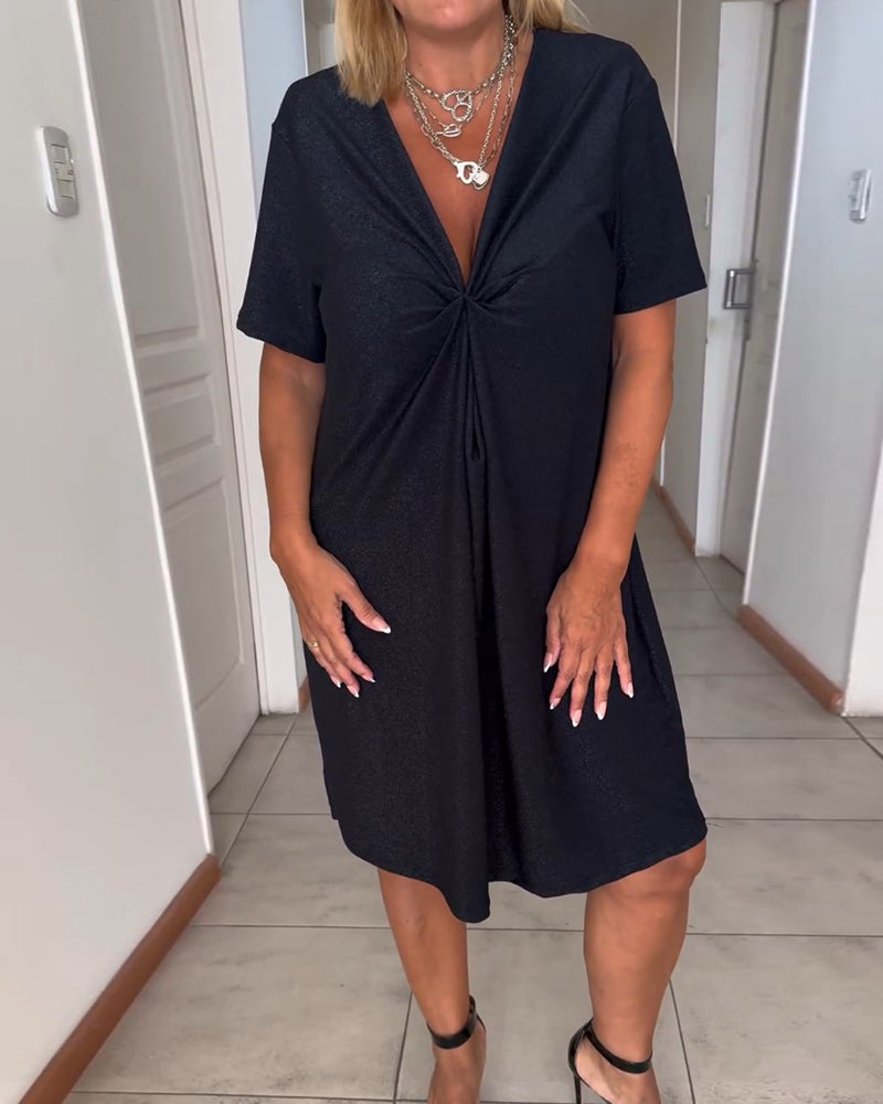 Carly | Effortless Twist Dress