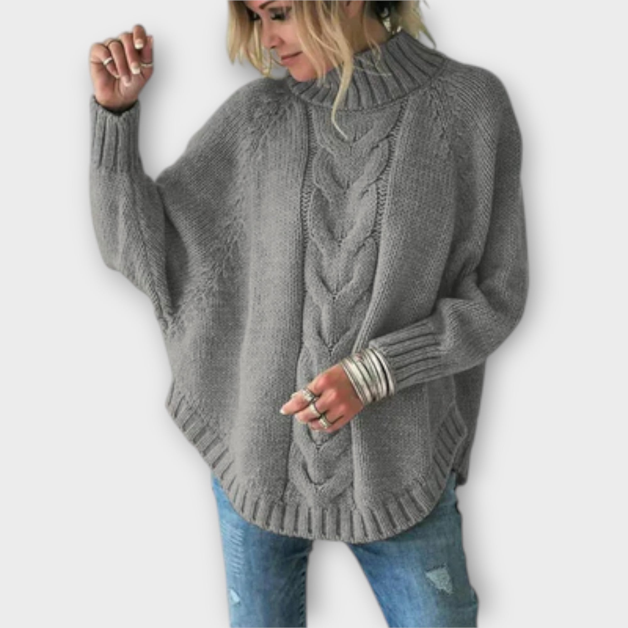 Ruby | Cable Knit Sweater