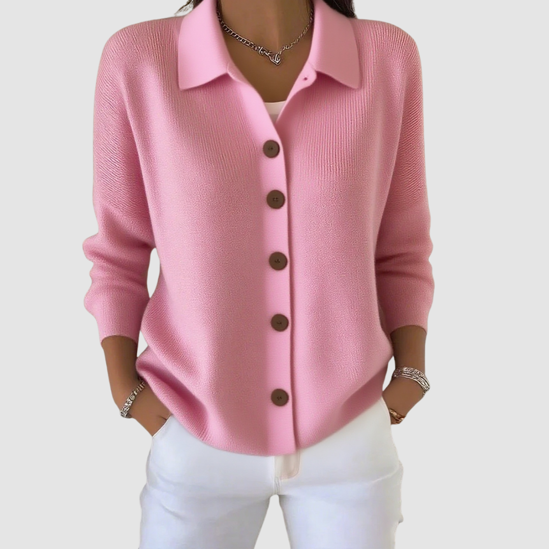 Teagan | Knitted Cardigan with Buttons