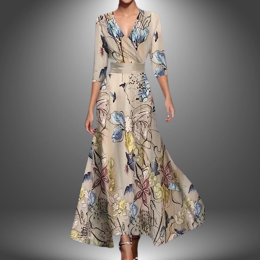 Saffie | Printed Wrap Dress