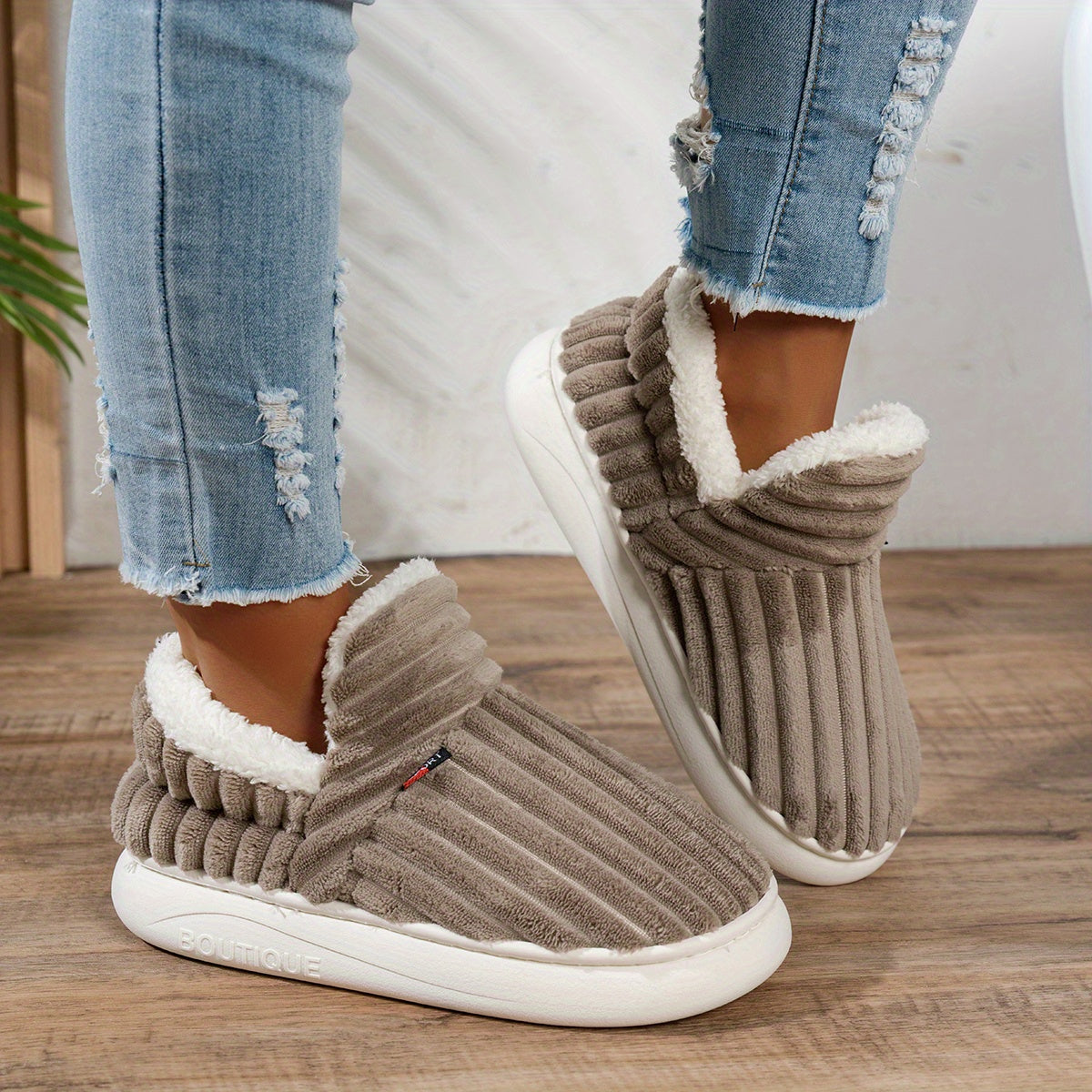 Eve | CozyStep Plush House Slippers