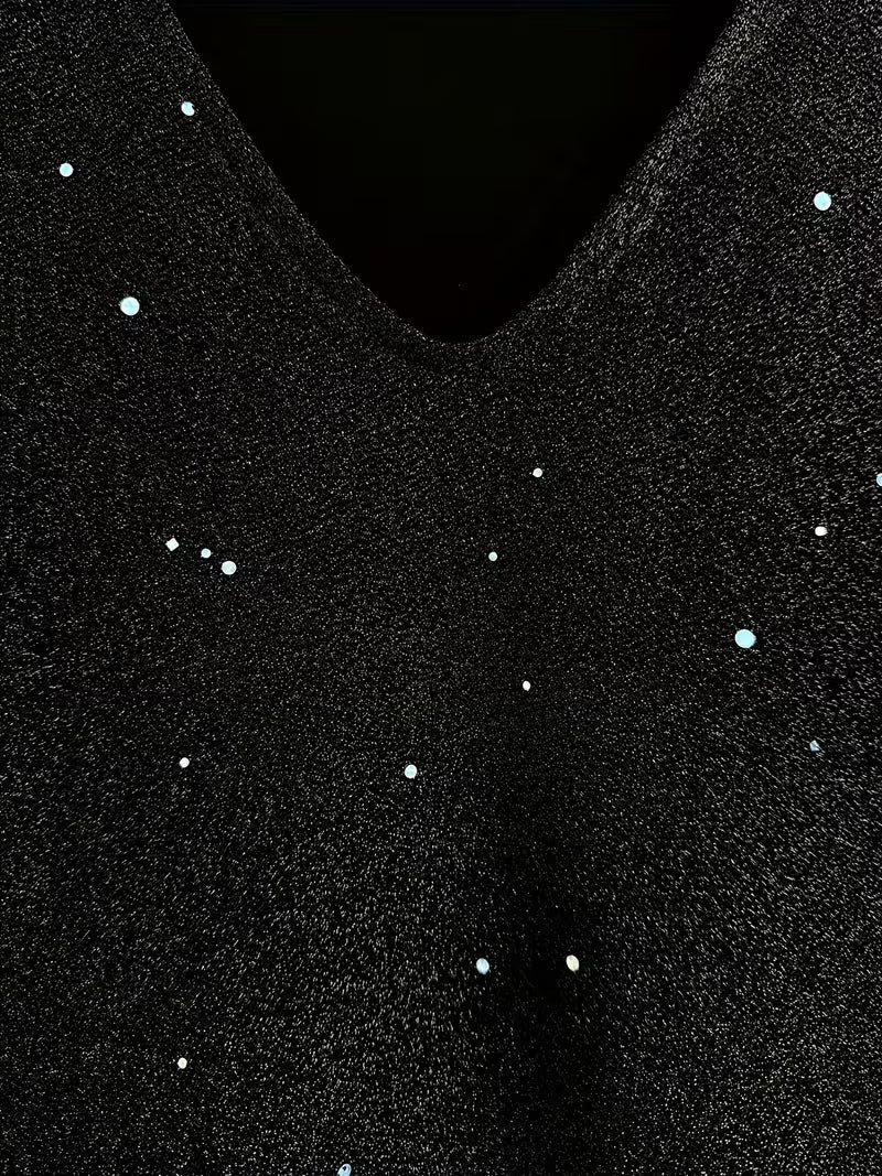 Aria |  Heavily Embroidered Beaded Midi Dress