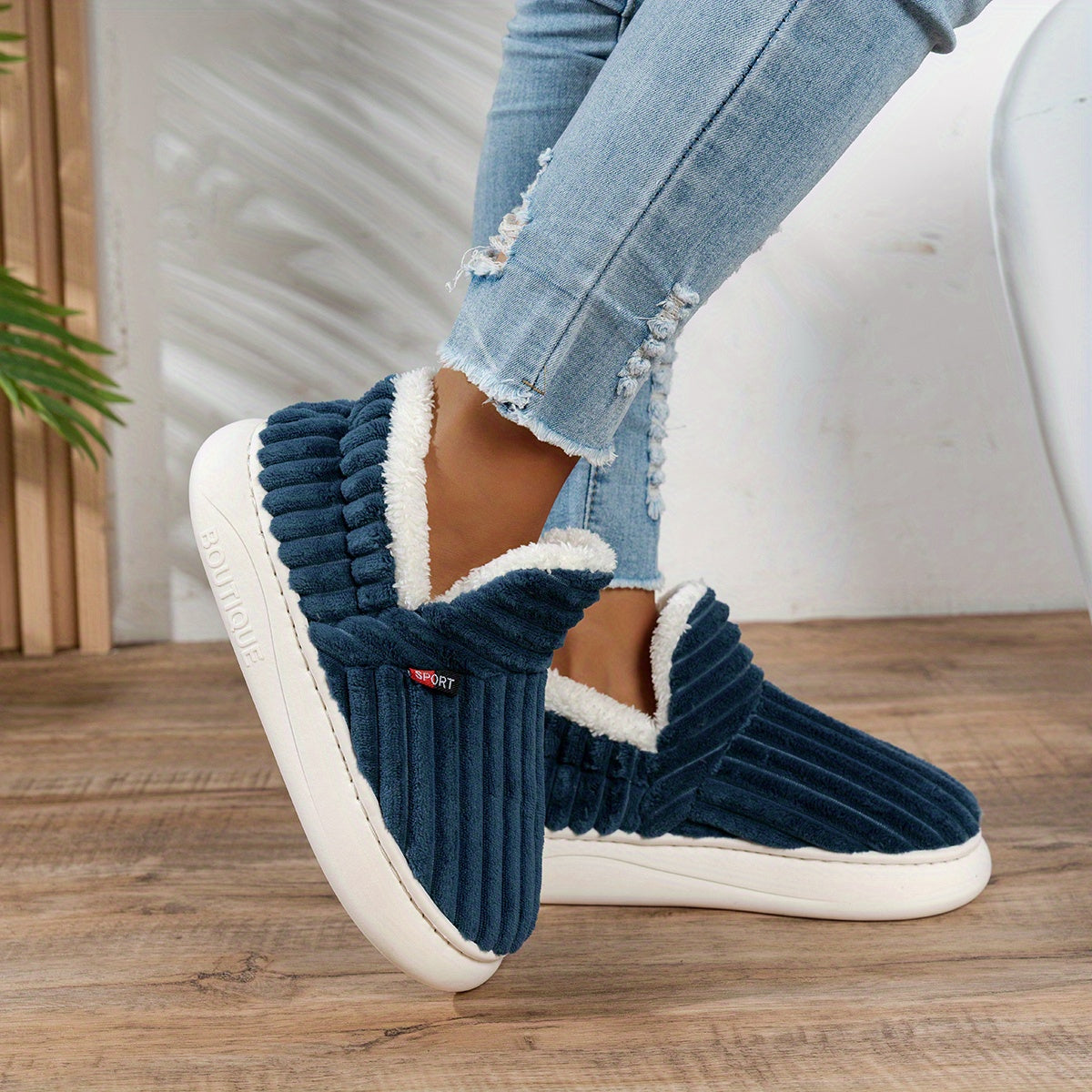 Eve | CozyStep Plush House Slippers