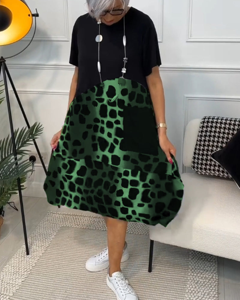 Sherlene | Leopard Print Dress