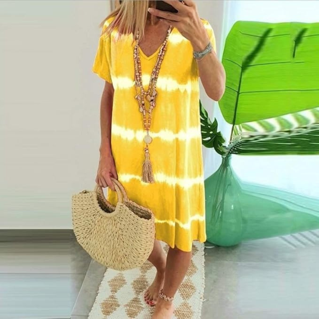 Wilma | Effortless Tie-Dye Dress
