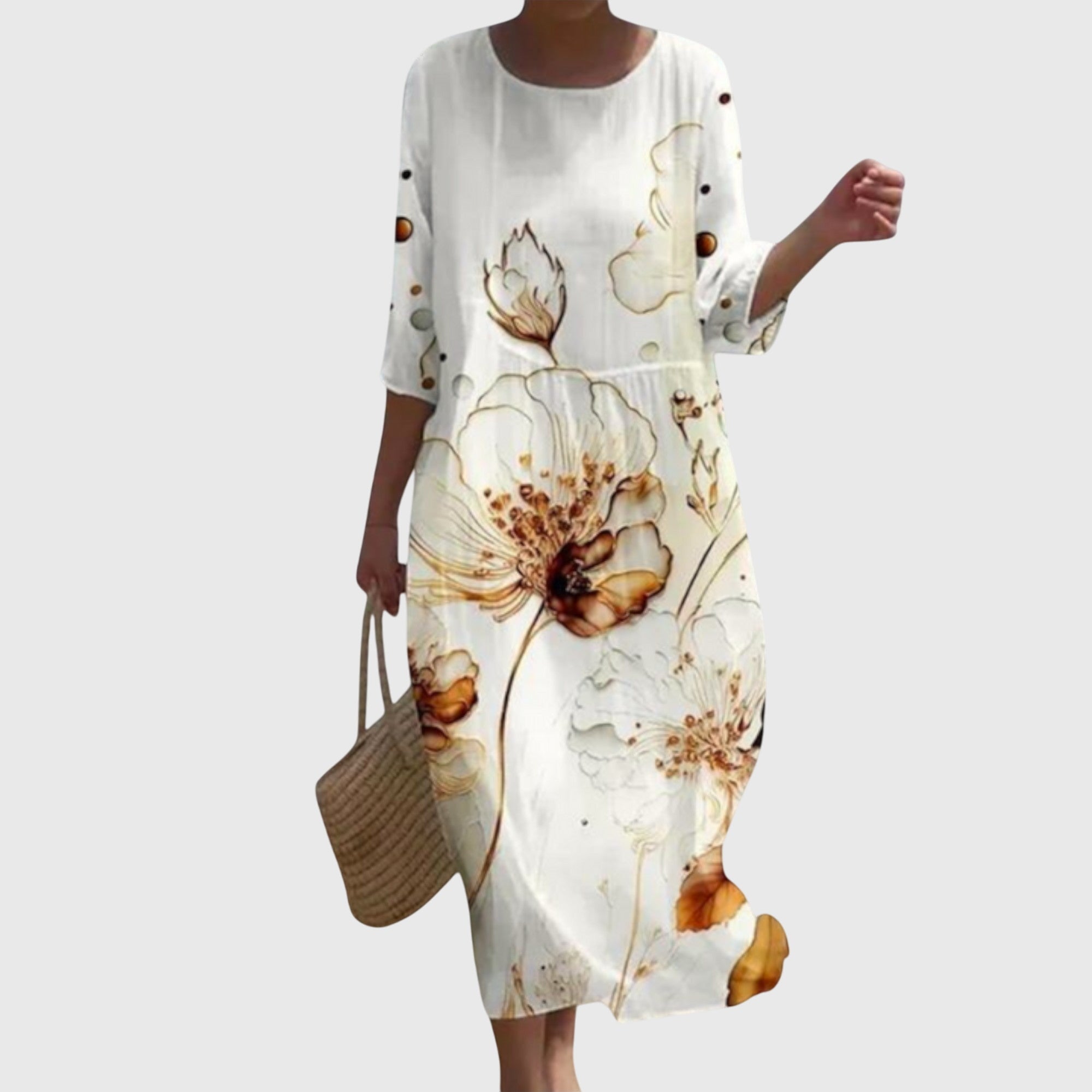 Hayley | Stylish Floral Maxi Dress