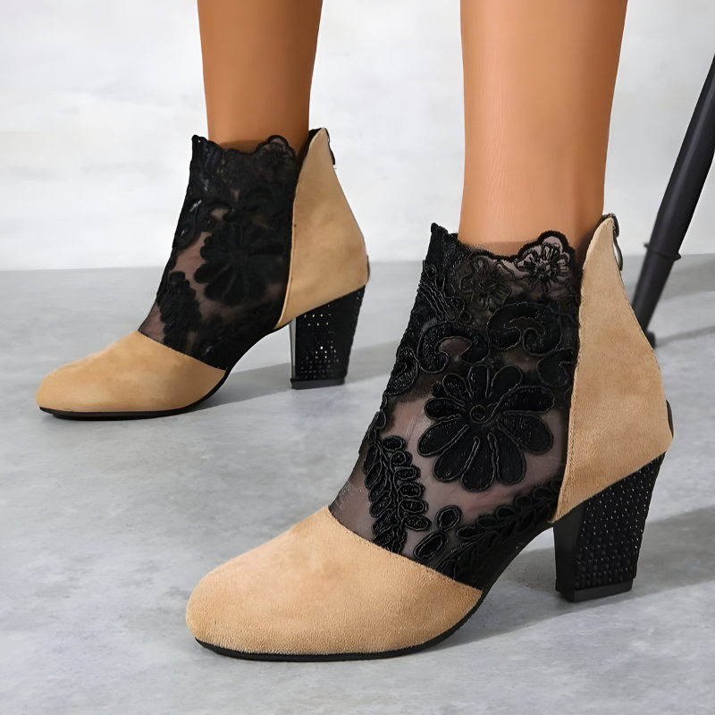 Ava | Orthopedic Floral Pattern Shoes