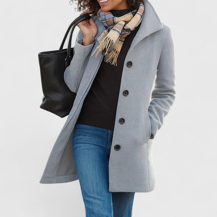 Elise | Classic Wool Blend Coat