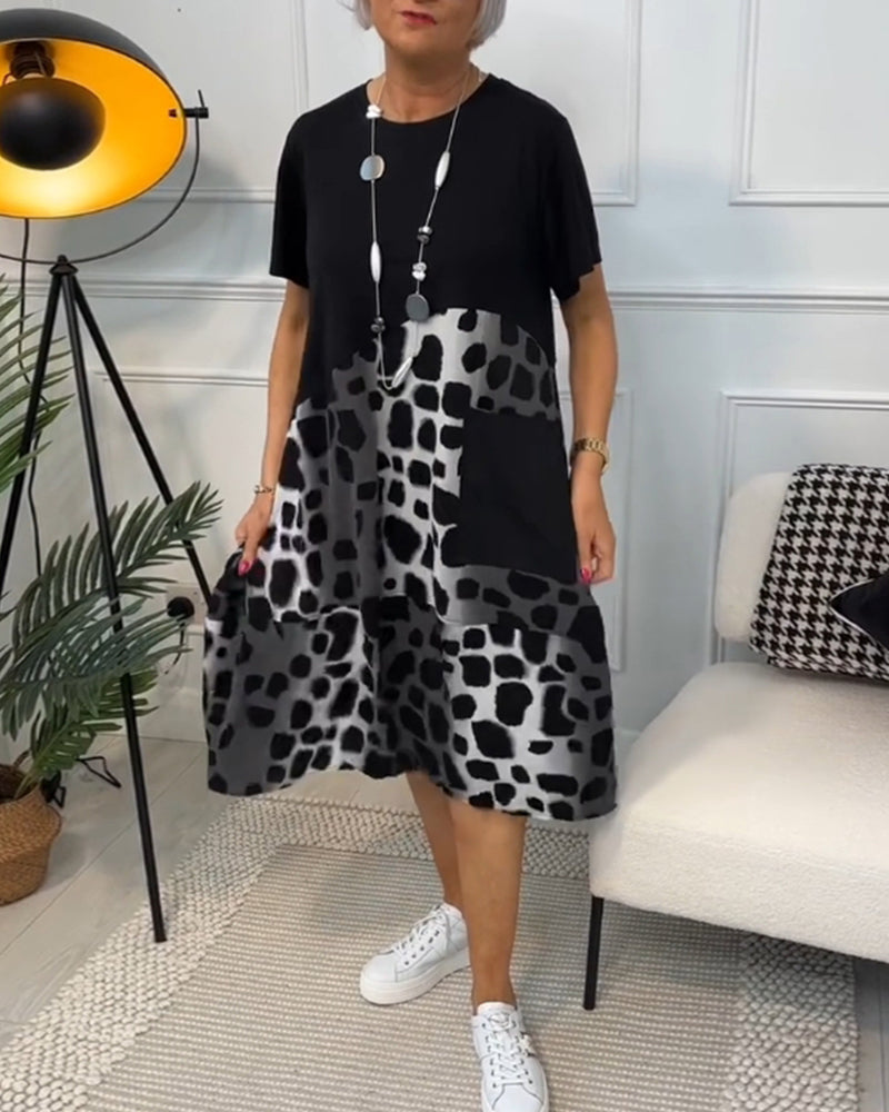 Sherlene | Leopard Print Dress