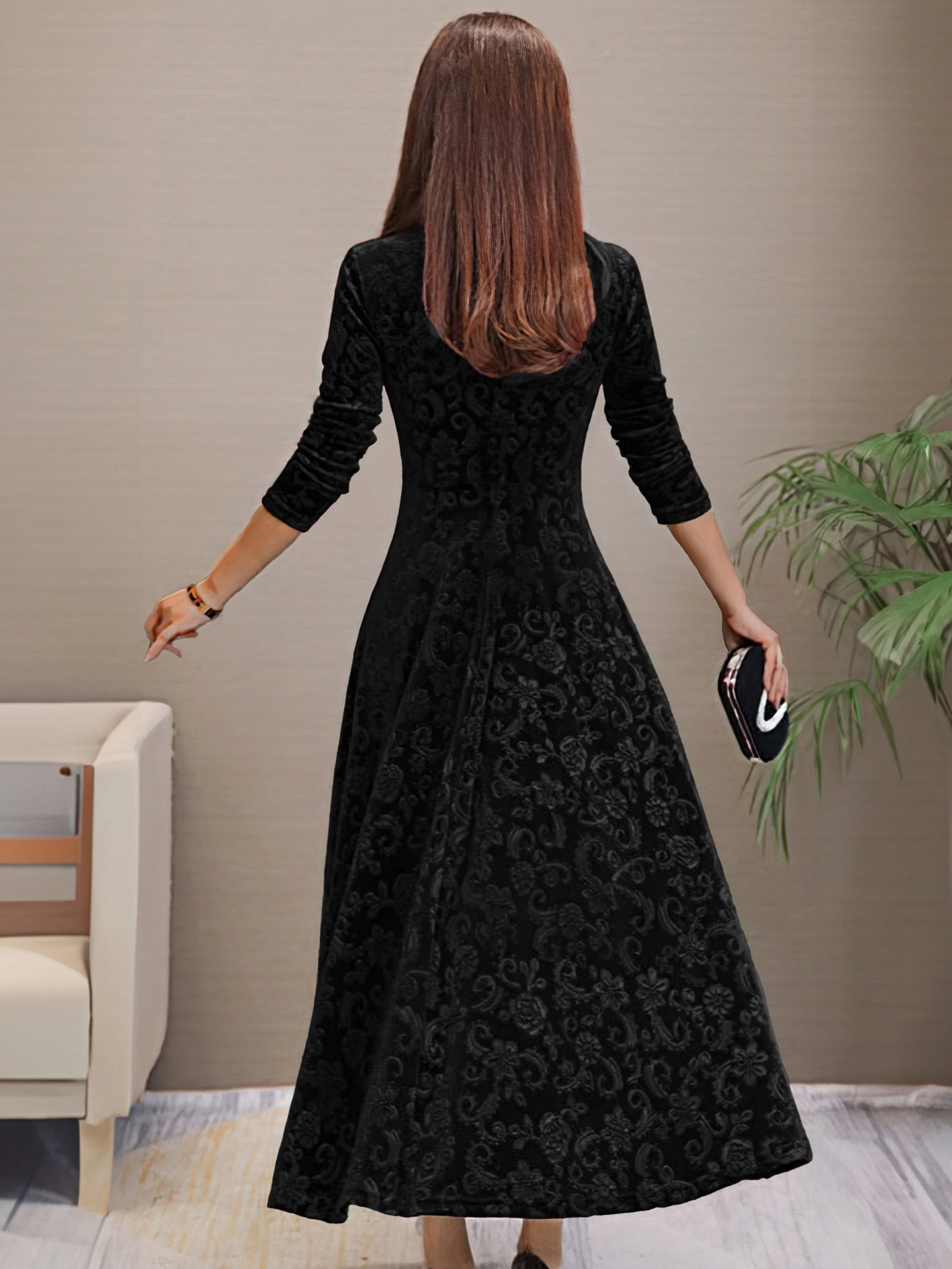 Blair | Holiday Velvet Elegance Dress