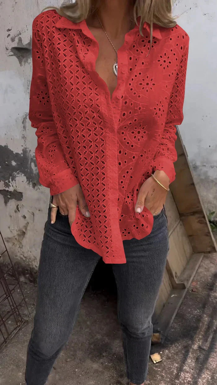 Fallon | Shirt With Blank Pattern