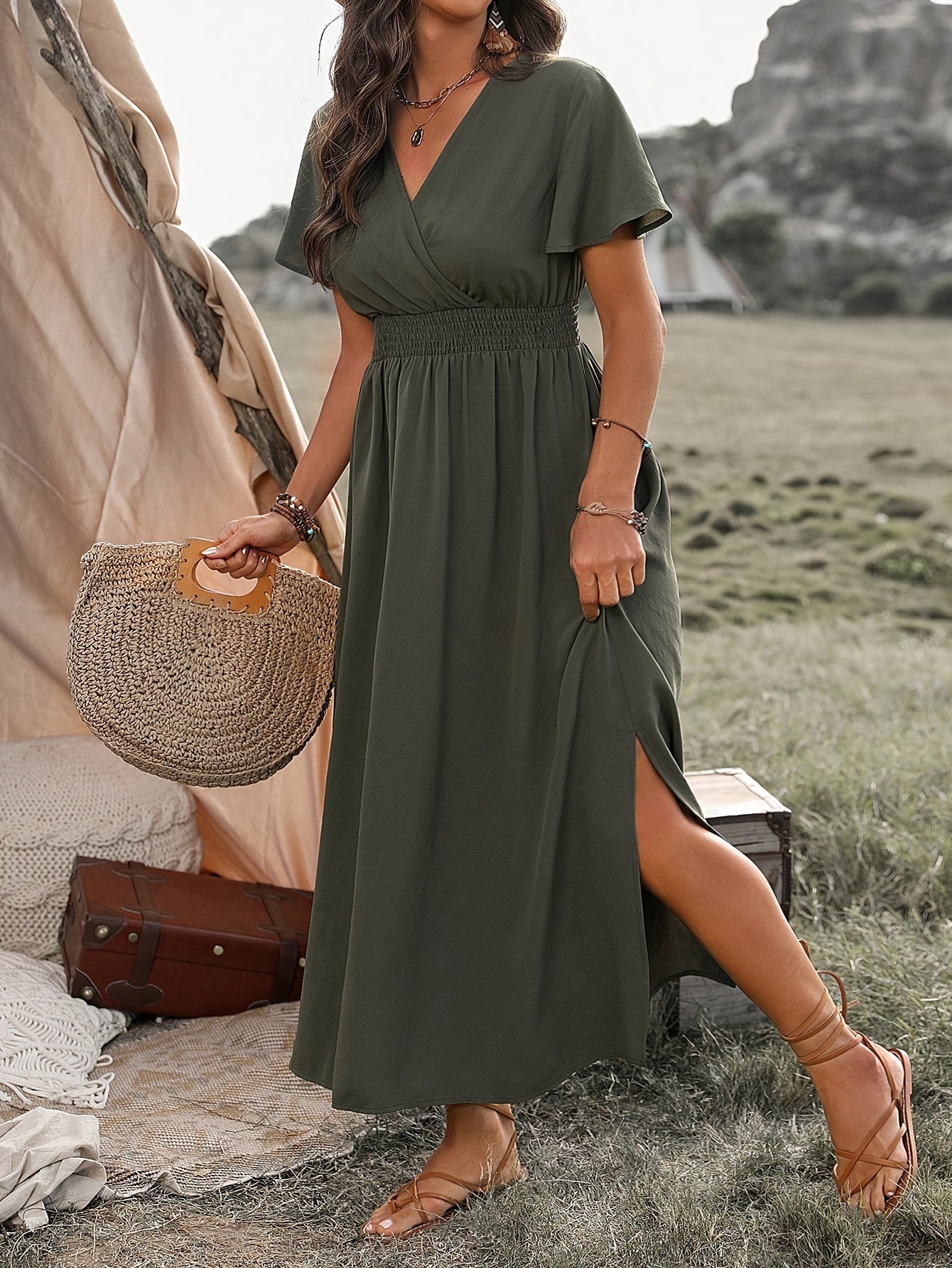 Nyxie | V-Neck Summer Dress
