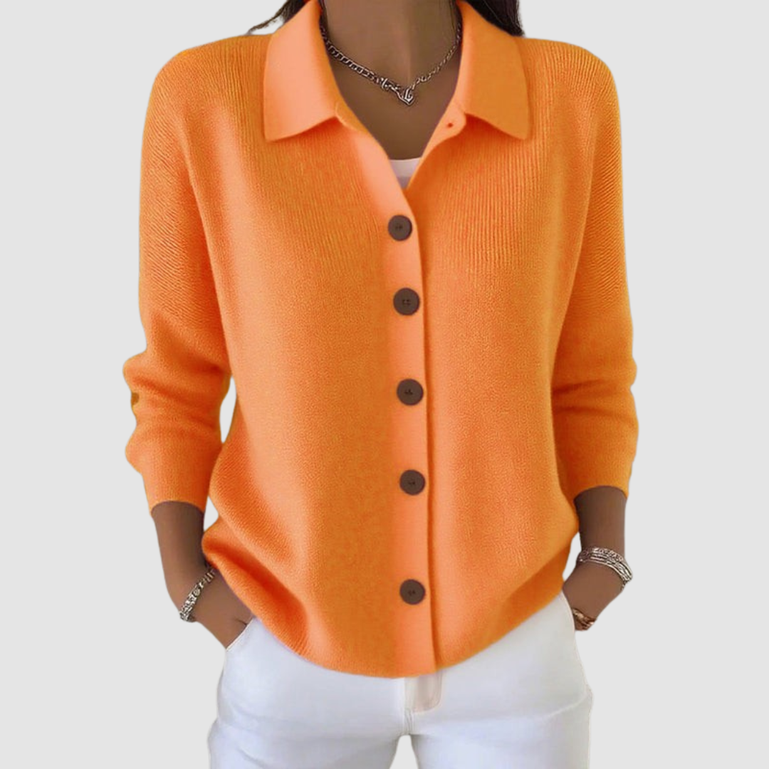 Teagan | Knitted Cardigan with Buttons