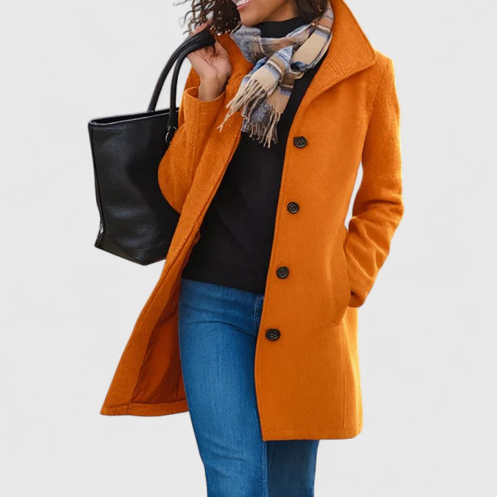 Elise | Classic Wool Blend Coat