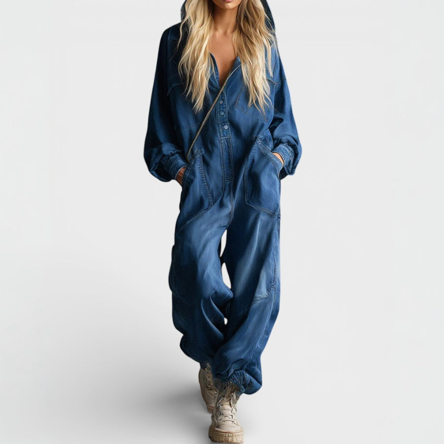 Deborah | Hooded Tracksuit with Long Sleeves and Pockets