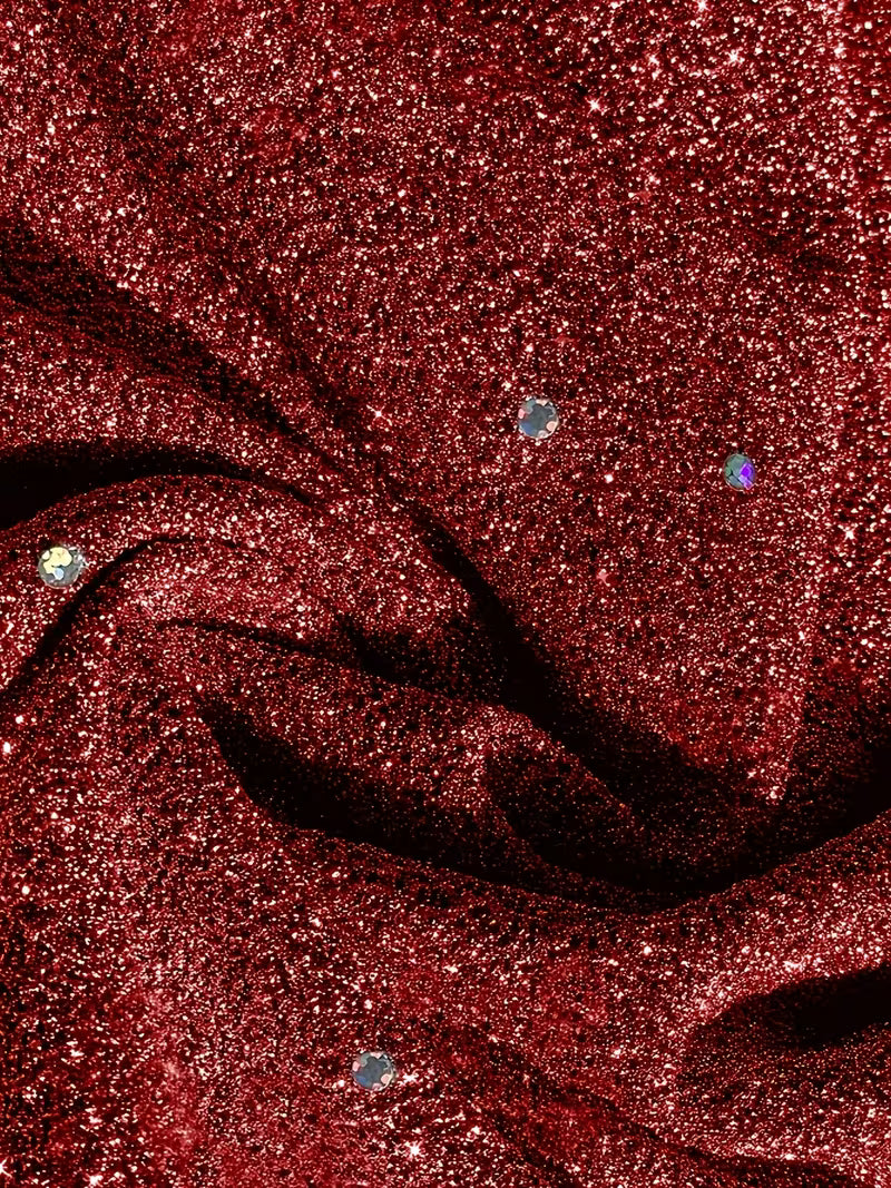Aria |  Heavily Embroidered Beaded Midi Dress