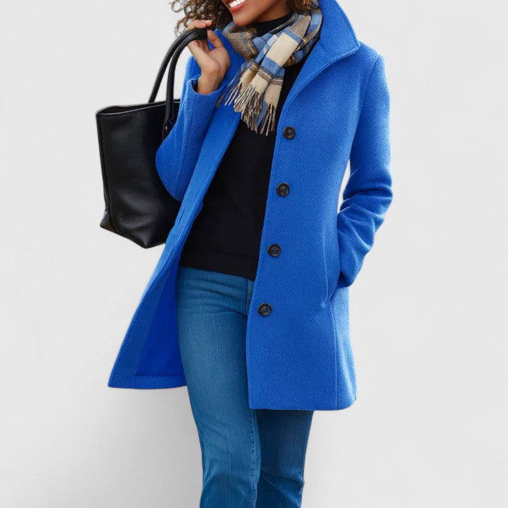 Elise | Classic Wool Blend Coat