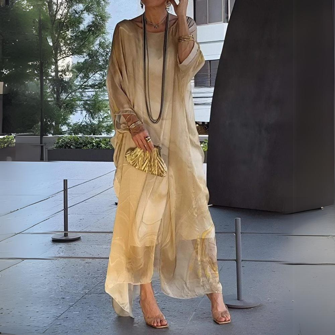 Paetyn | Charming Silk Chiffon Dress