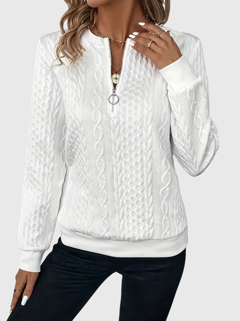 Brianna | Sweater with Zipper
