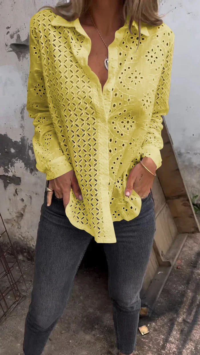 Fallon | Shirt With Blank Pattern