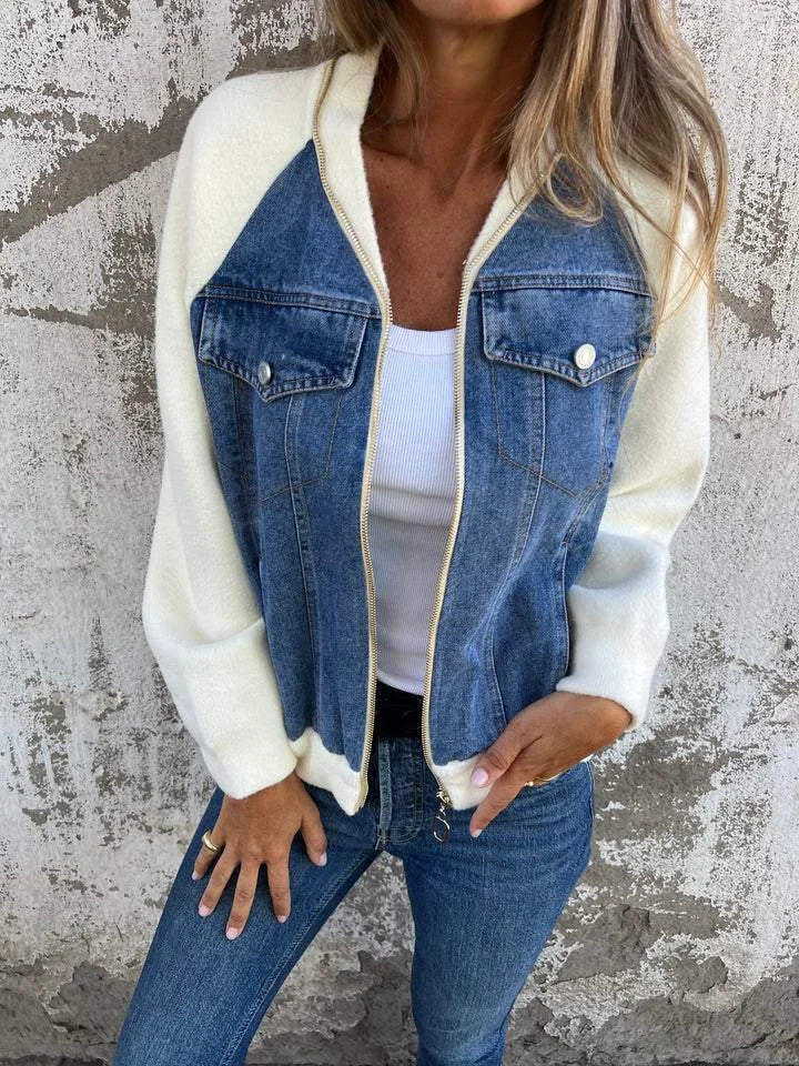 Anna | Zip Jacket with V-Neck
