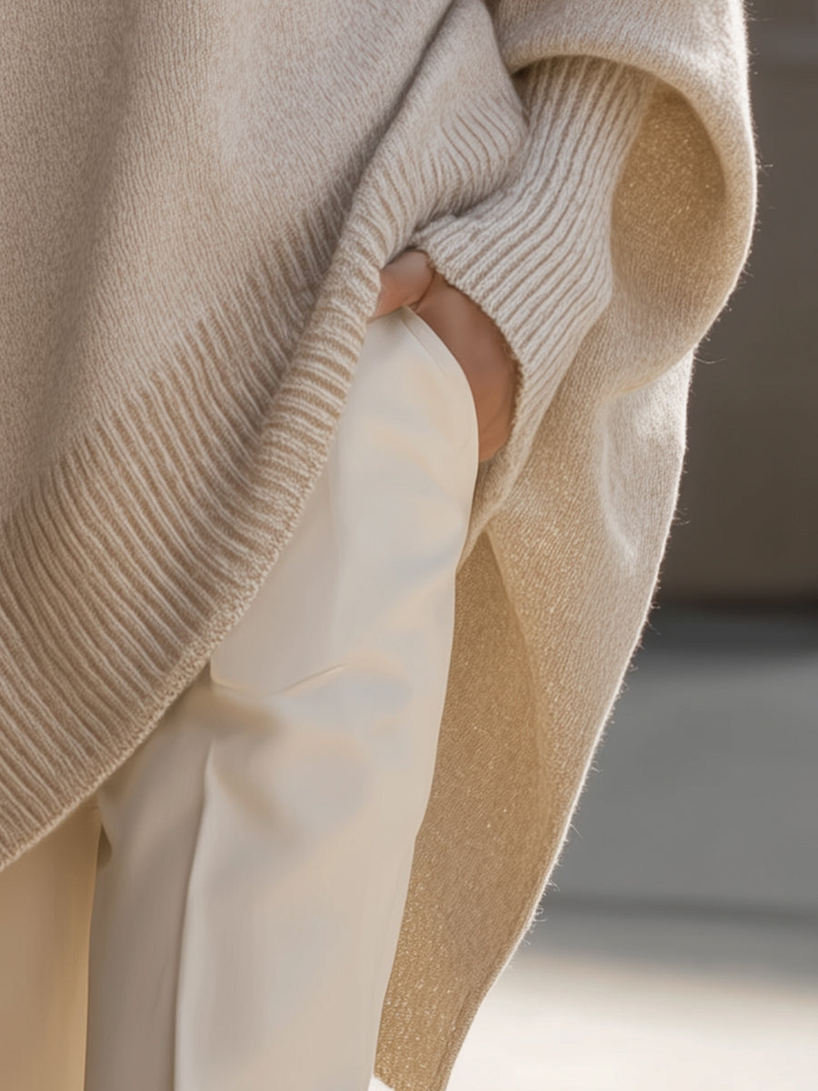 Sky | Sophisticated Wool Blend Sweater
