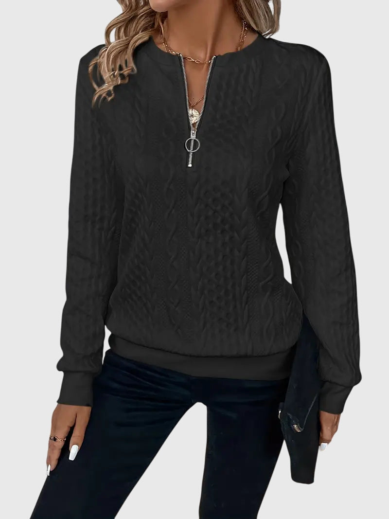 Brianna | Sweater with Zipper