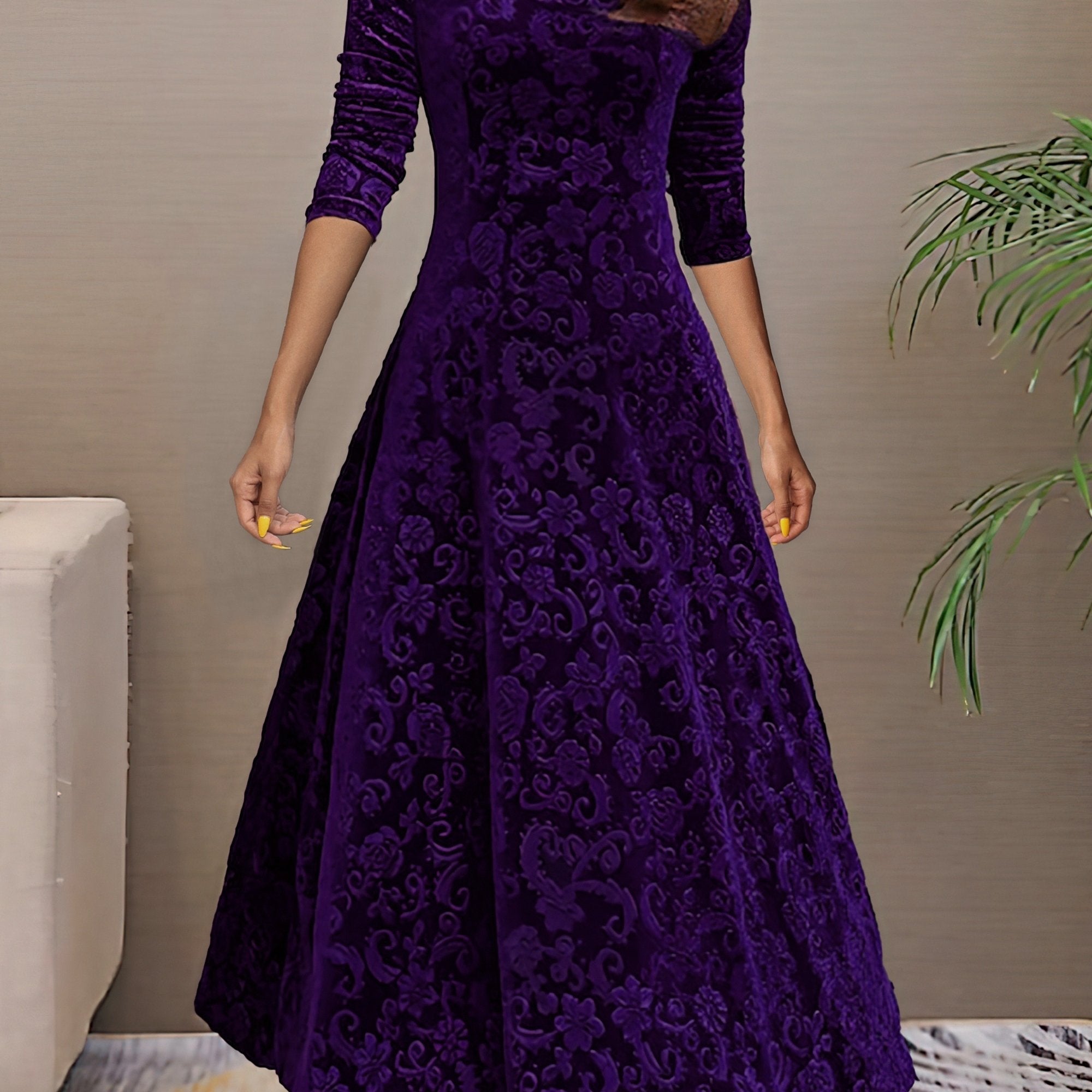 Blair | Holiday Velvet Elegance Dress