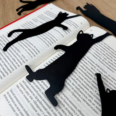 KittyMark | Metal Bookmark in the Shape of a Cat