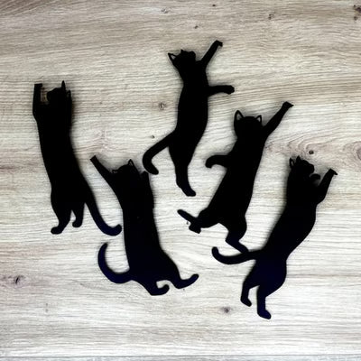 KittyMark | Metal Bookmark in the Shape of a Cat