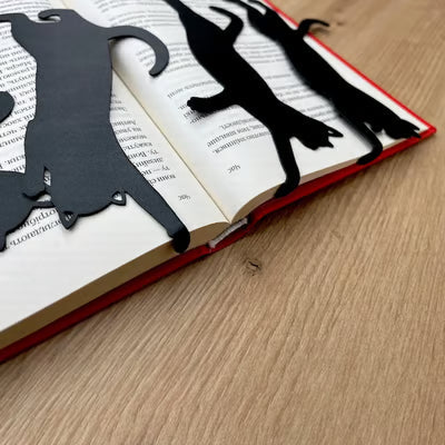 KittyMark | Metal Bookmark in the Shape of a Cat