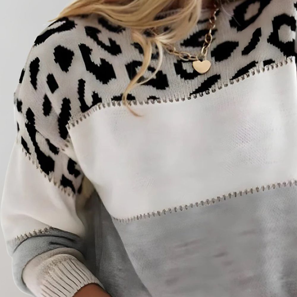 Ava | Leopard Sweater Elegans
