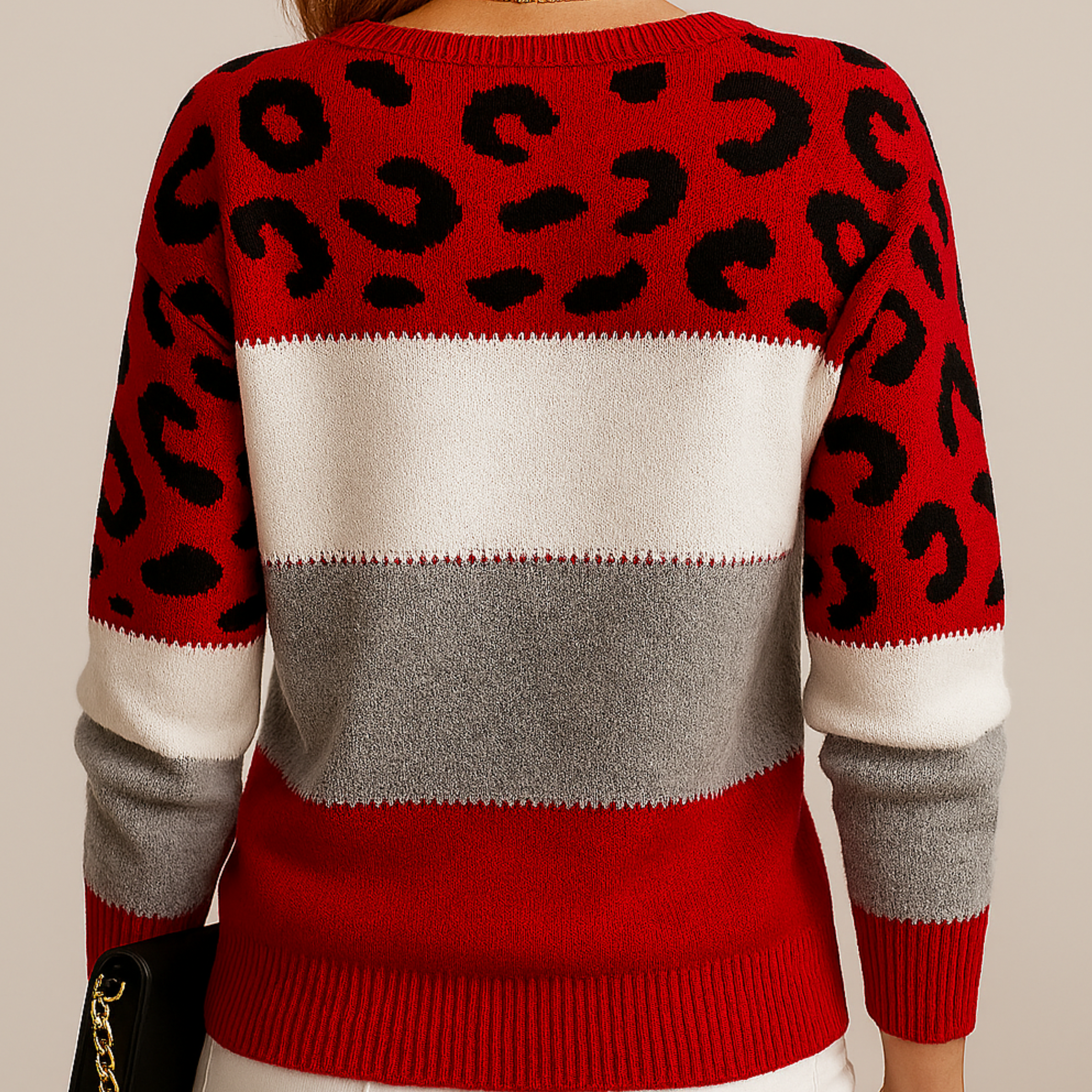 Emmalyn | Leopard Print Casual Sweater