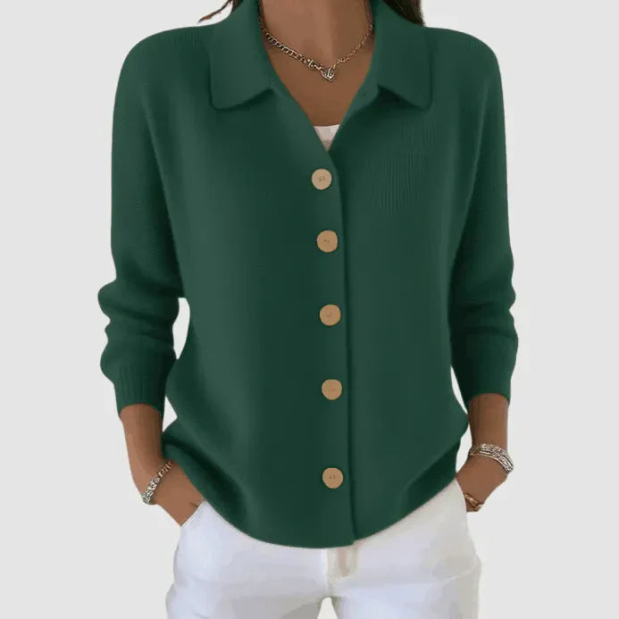 Riah | Button-Up Knit Cardigan