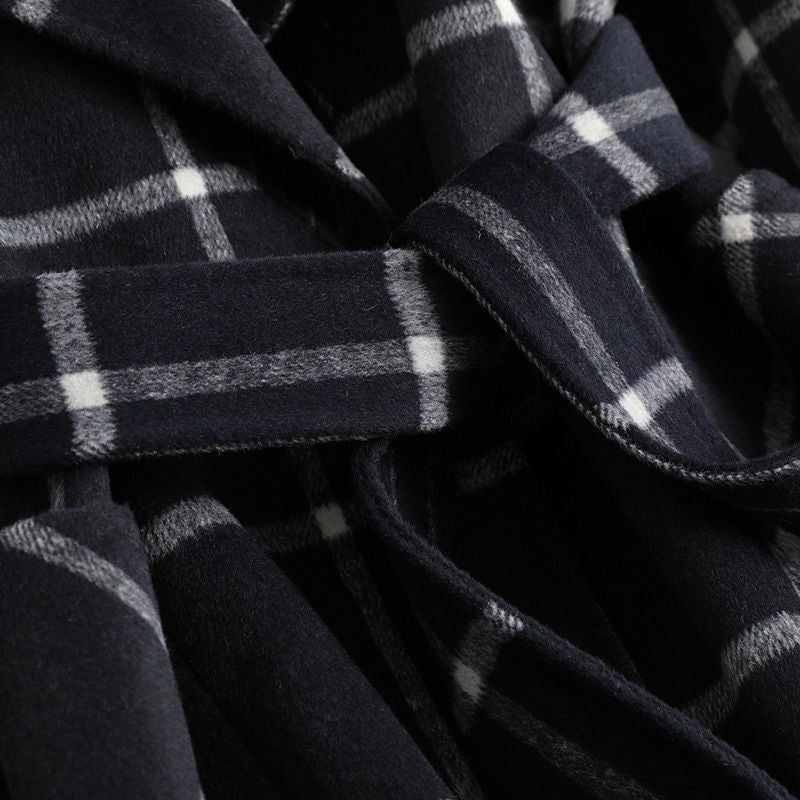Lexi | Elegant Wool Check Coat