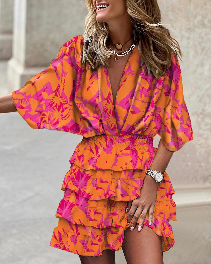Margaret | Stylish Print Dress