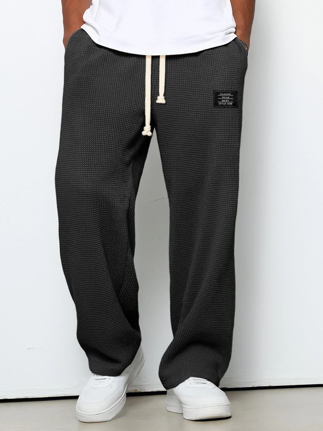 Damon | Wide Pants with Adjustable Waist