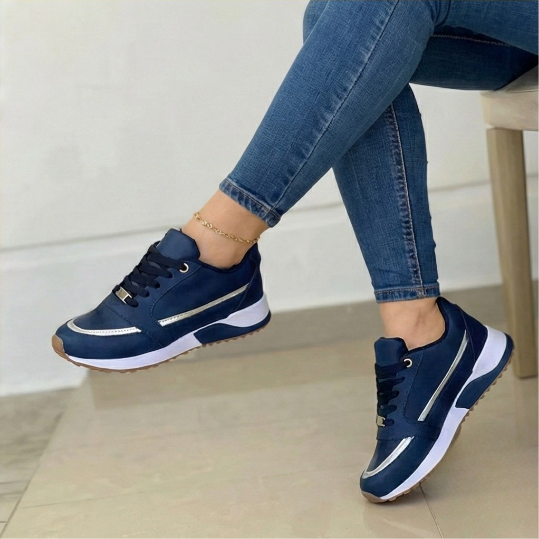 Rebecca | Chunky Sole Lace-Up Shoes