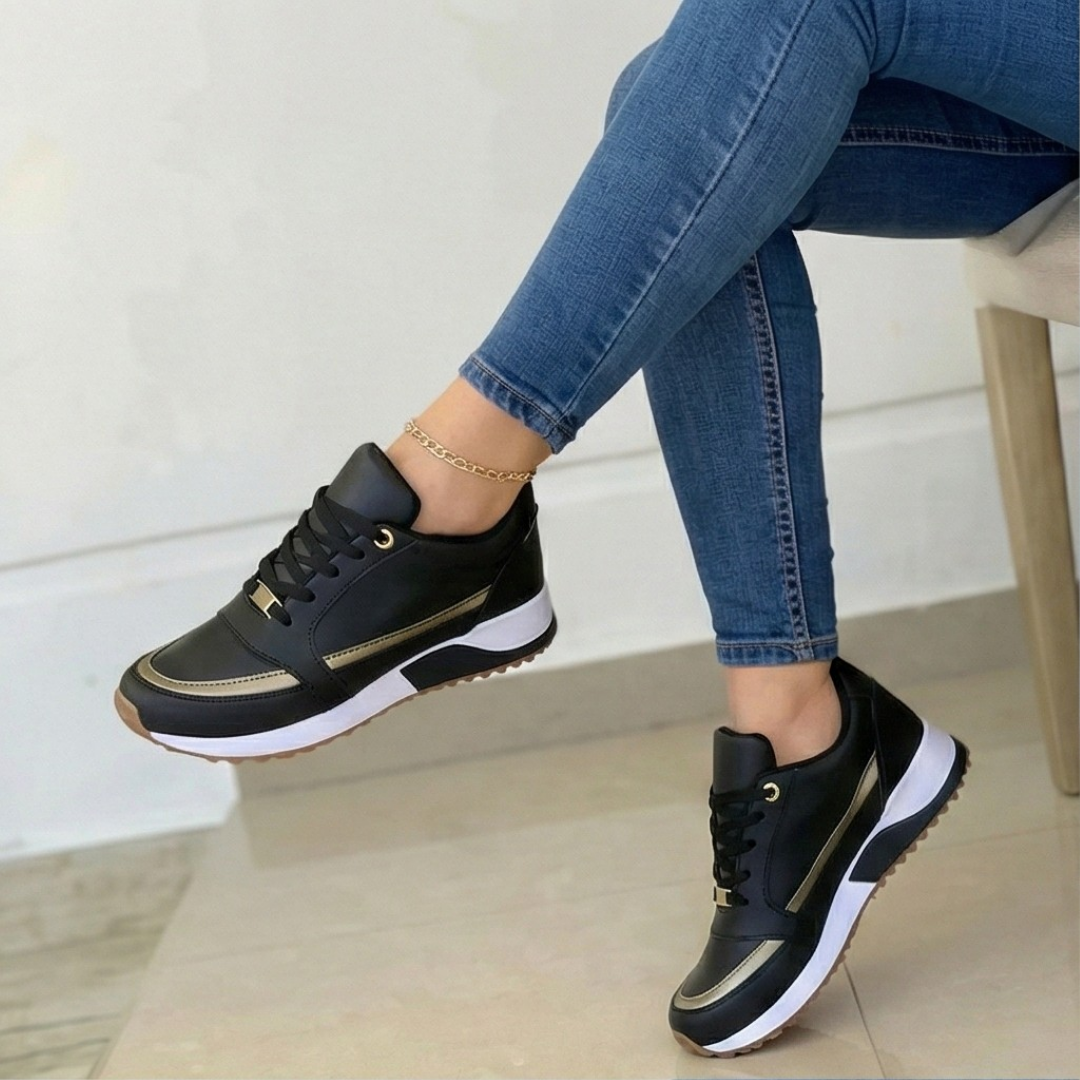 Rebecca | Chunky Sole Lace-Up Shoes