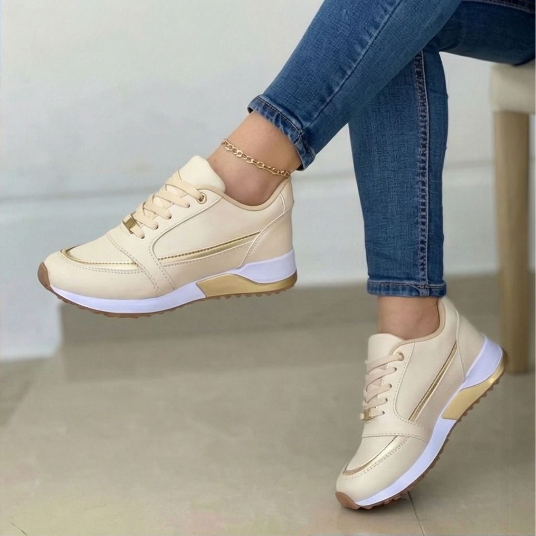 Rebecca | Chunky Sole Lace-Up Shoes
